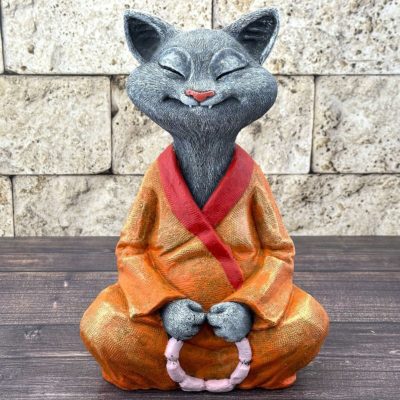 Садовая фигура "Кот Кол Ба Сан" Ф319