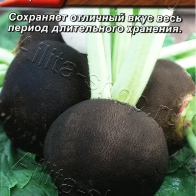 Редька Черноморочка 1г округлая Ср (Аэлита)