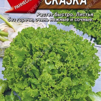 Салат Сказка листовой 0,5г Ранн (Аэлита)