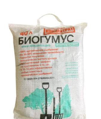 Удобрение Биогумус 40л концентрат 1/30