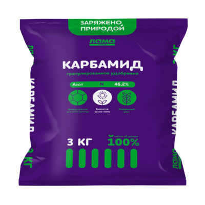 Карбамид 3кг мочевина (N-46.2%) 8/8/200 Лама-торф