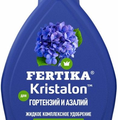 Ф02594 ФЕРТИКА Кристалон для Гортензий и Азалий жидкий, 500мл мин.удобрение