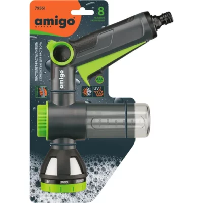 Пистолет распылитель с емкостью, 8 режимов Amigo Grande 79561