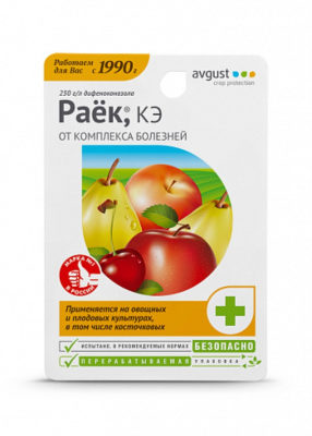Раёк 10мл (от болезн.д/дерев и куст) 5/80 АВ