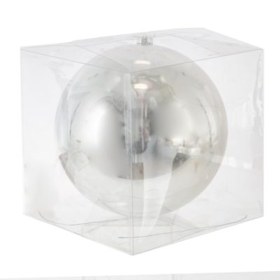Украшение новогоднее Шар "Серебряное чудо", D 15 см, L15 W15 H15 см 722863